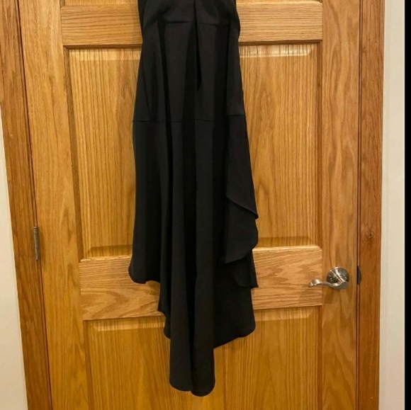 ParkerHeather Crepe Cocktail Dress w/ Beaded Strap - Picture 9 of 13